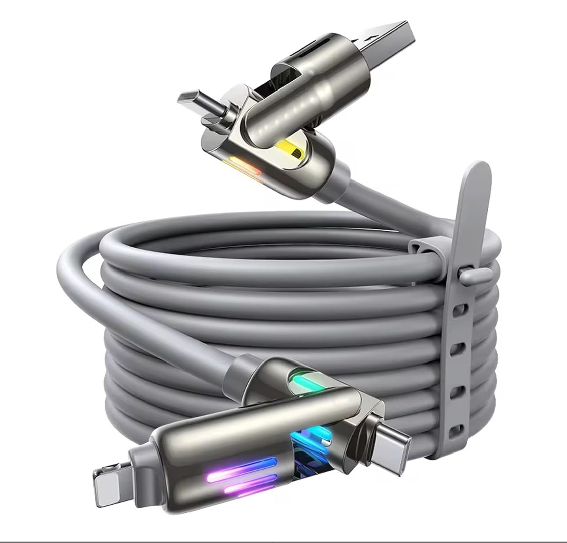 4-in-1 multi USB charging cable