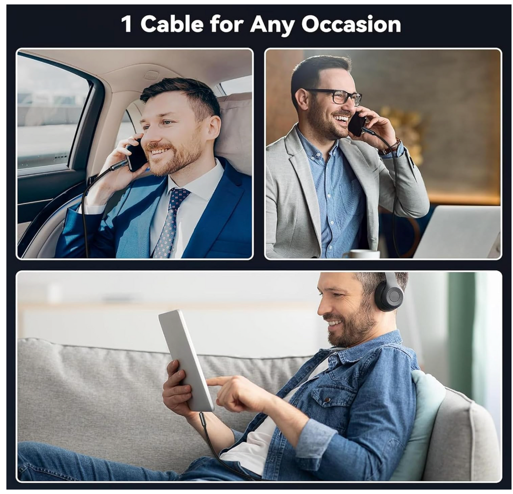 4-in-1 multi USB charging cable product view