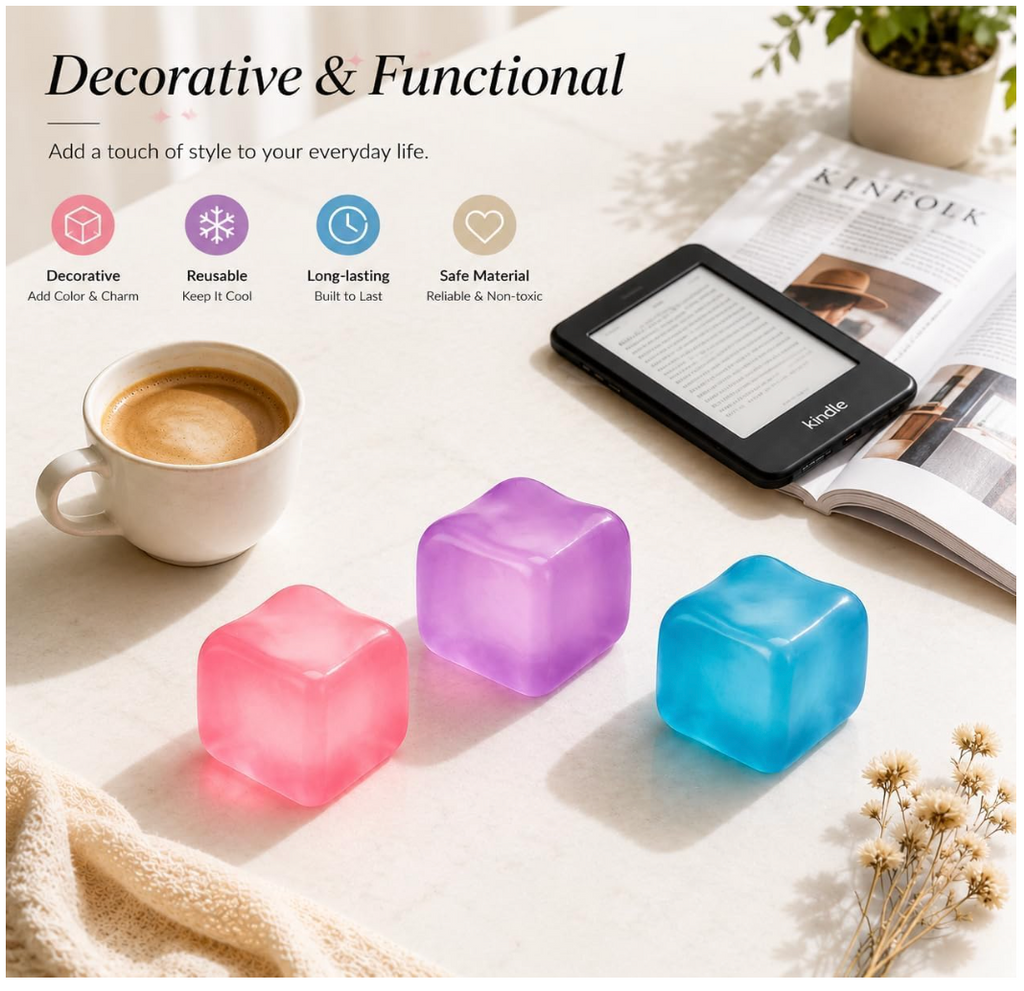 Cube Squishy Stress Relief Fidget Toy for Kids & Adults.